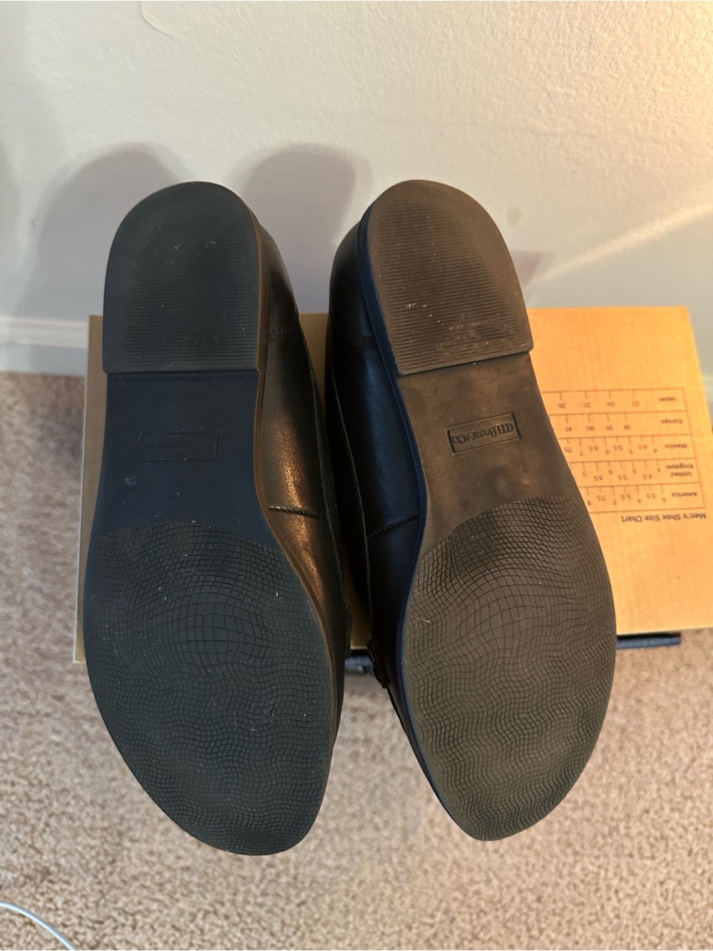G.H. Bass & Co. Black Tassel Kiltie Penny Loafers - Picture 5 of 6